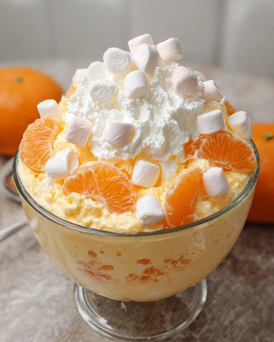 Orange Fluff Marshmallow Whip