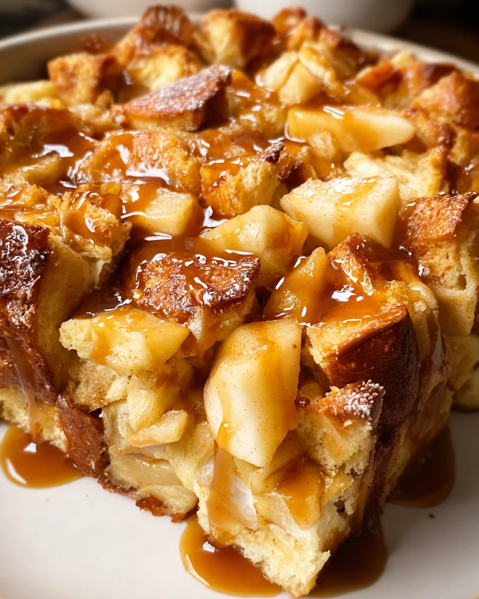 Caramel Apple Breakfast Bake