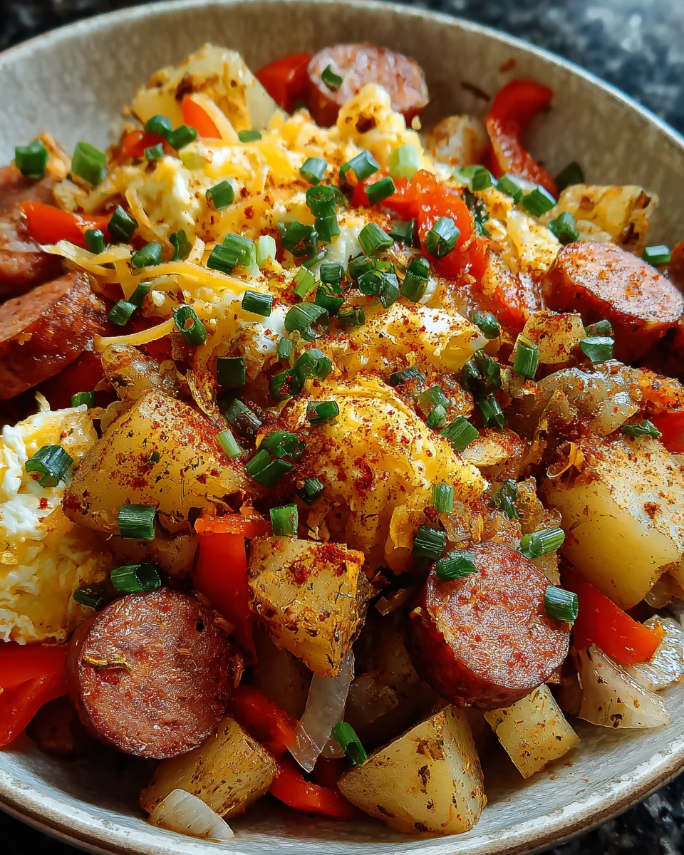 Sausage and Potato Breakfast Bowls