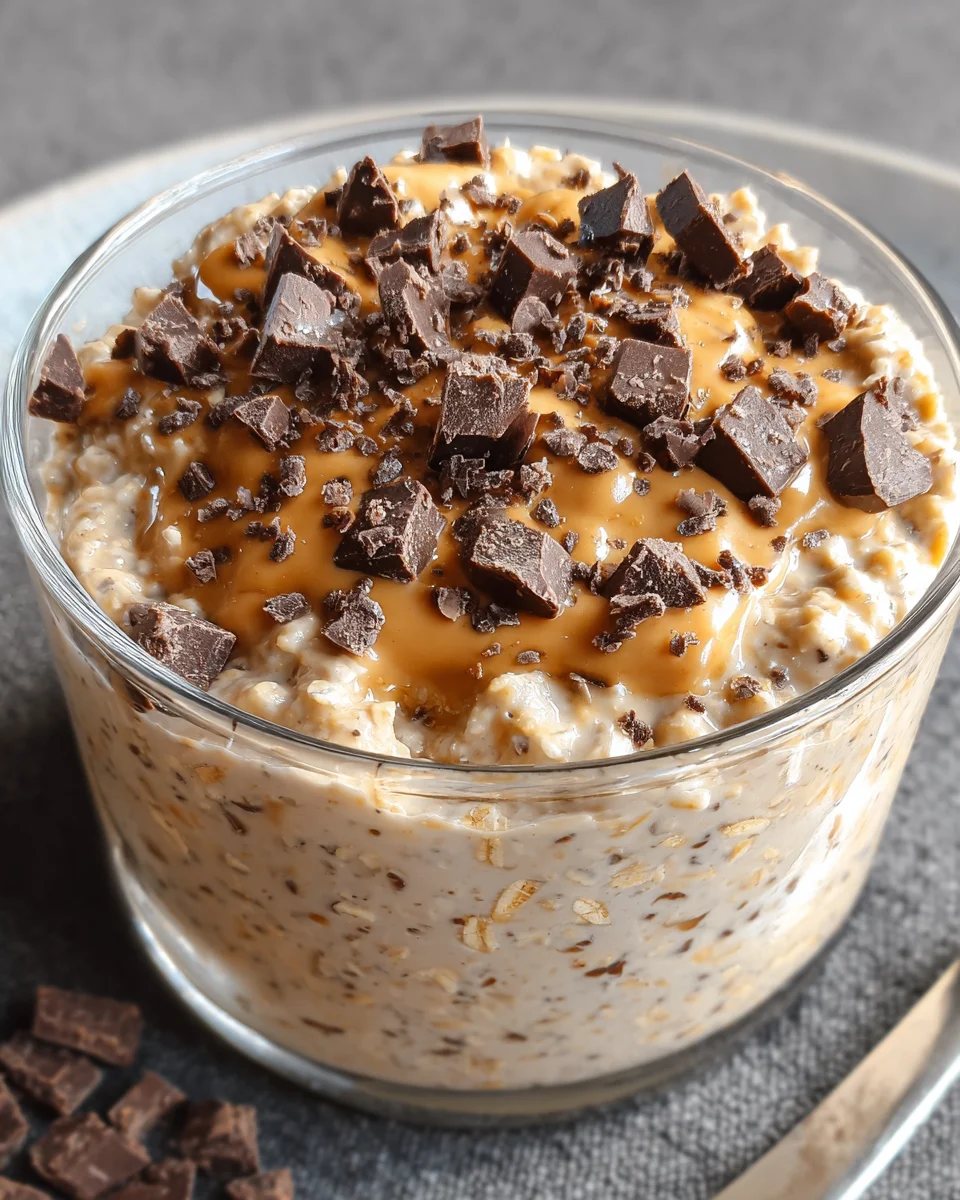 Cookie Dough Overnight Oats