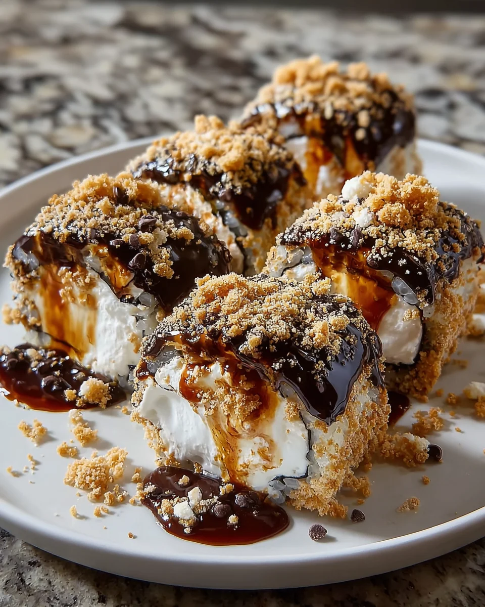 S’mores Sushi Rolls