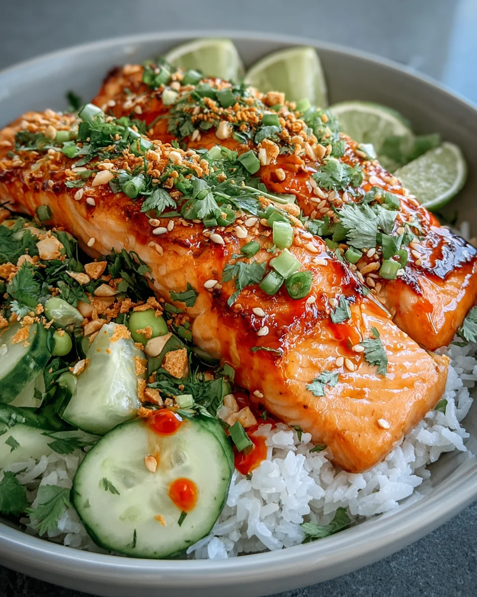 Bang Bang Salmon Bowl