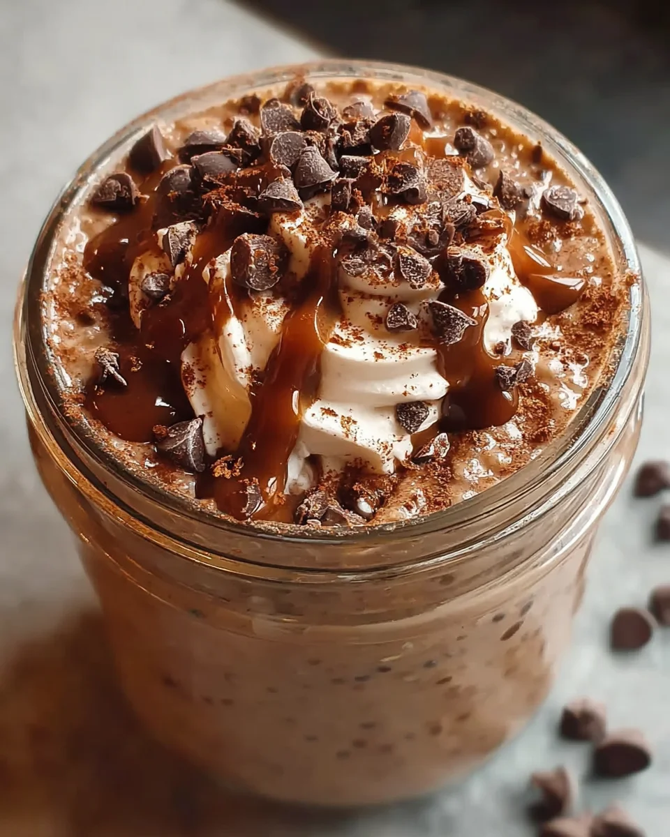 Brownie Batter Overnight Oats