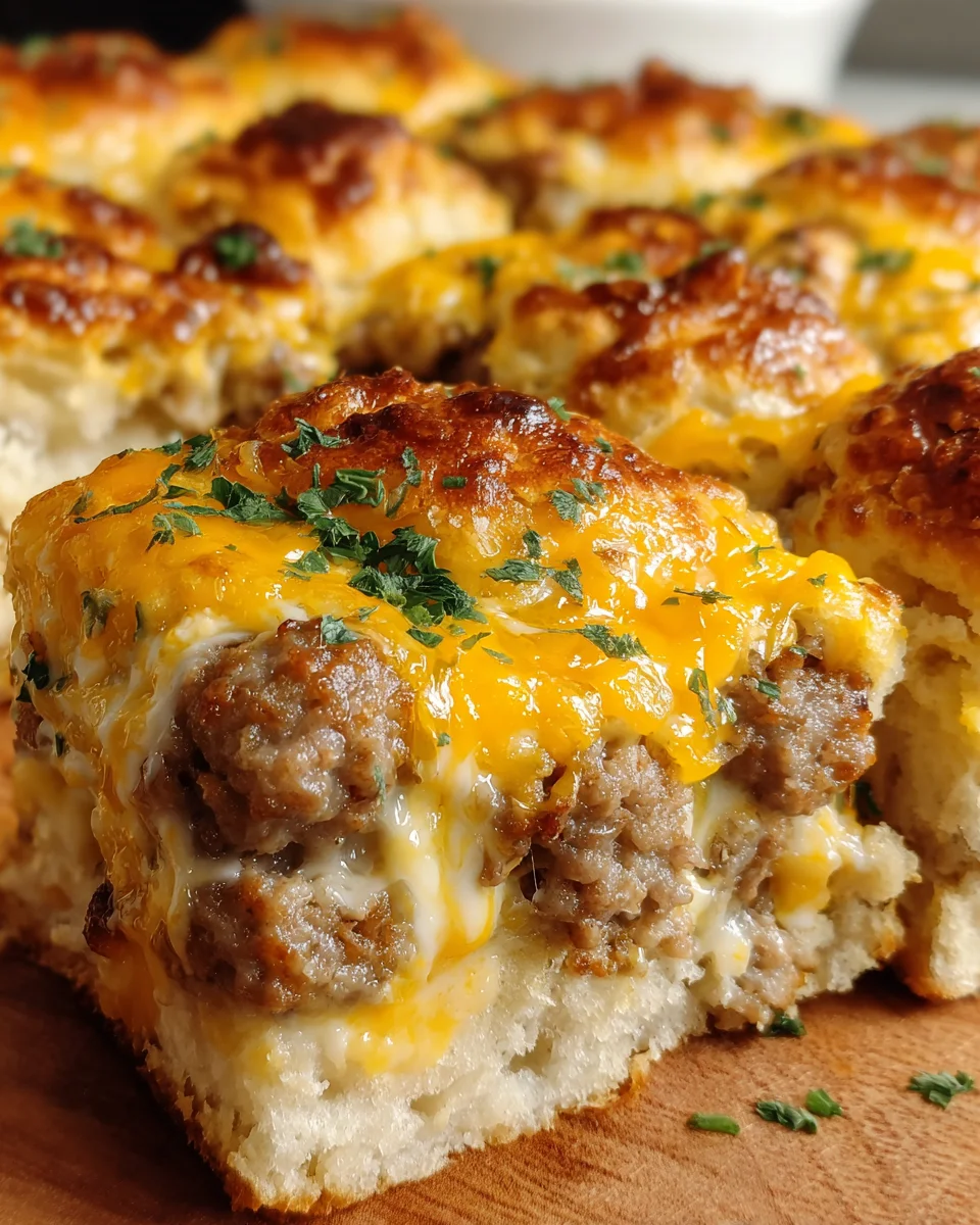 Sausage Cheese Butter Treat