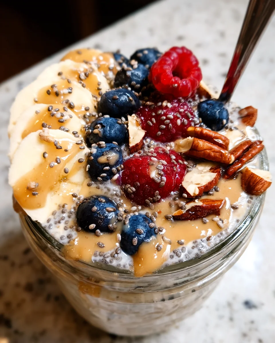 Overnight Oats With Chia Seeds