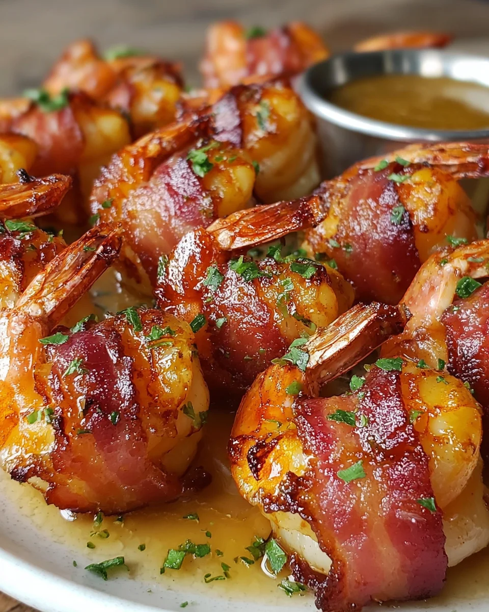Crispy Bacon-Wrapped Shrimp Appetizers