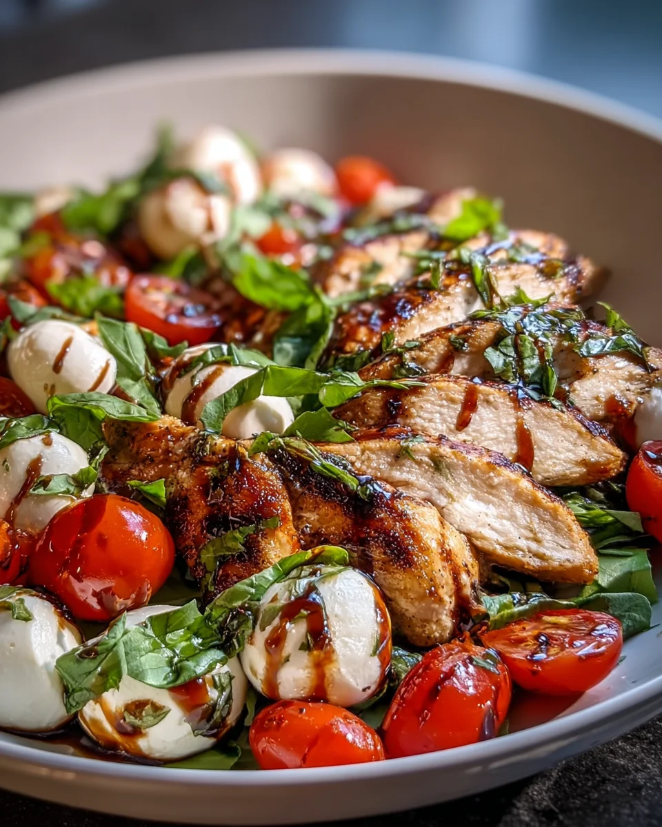 Caprese Chicken Bowl