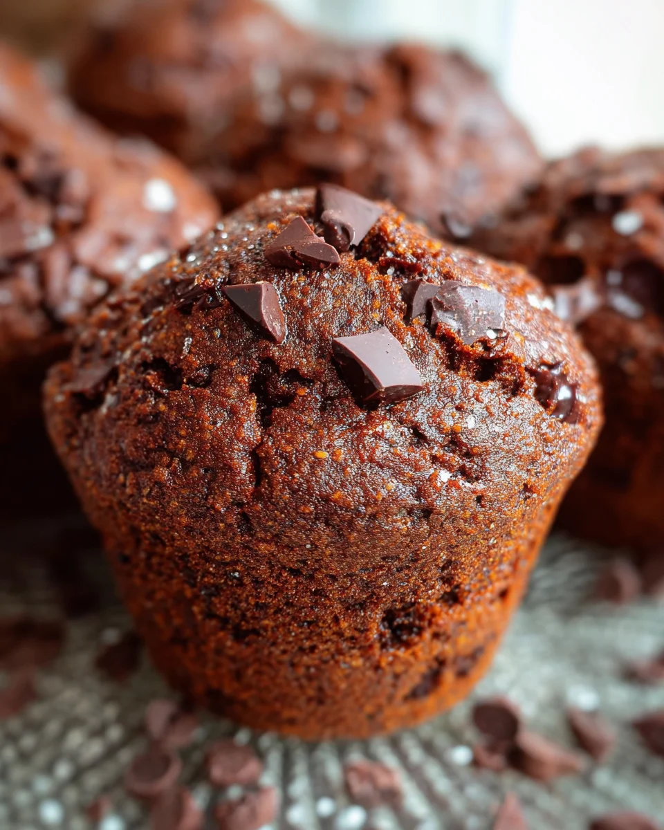 Almond Flour Chocolate Muffins