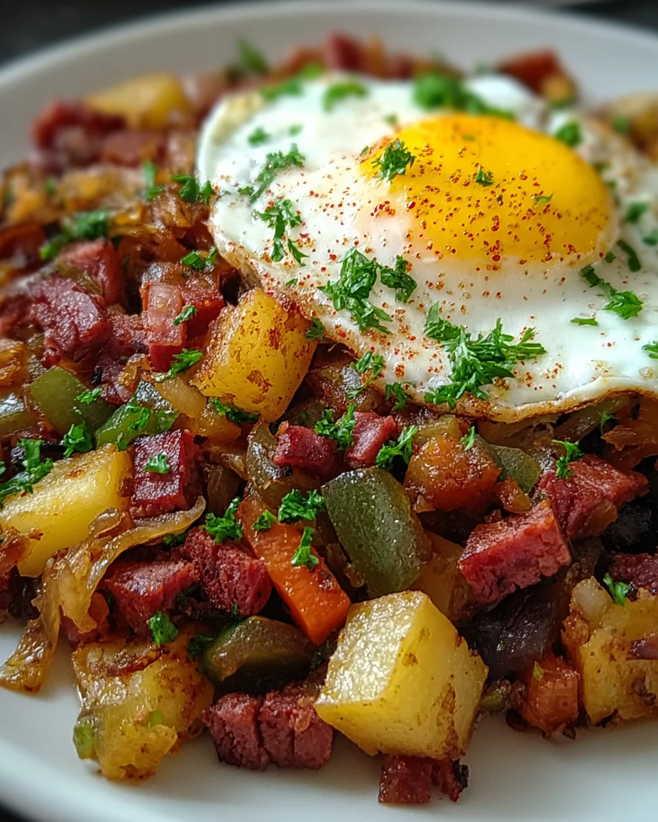 Corned Beef Hash Skillet