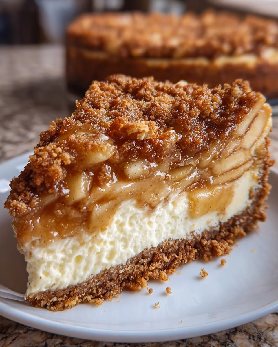 Easy Dutch Apple Pie Cheesecake