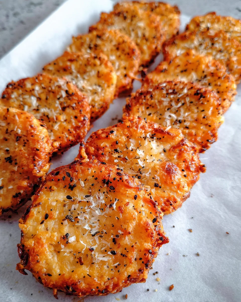 Keto Everything Bagel Cheese Chips