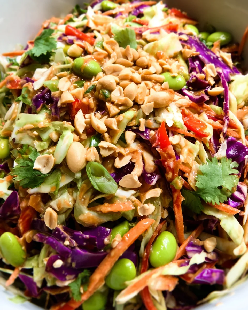 Crunchy Thai Peanut Salad