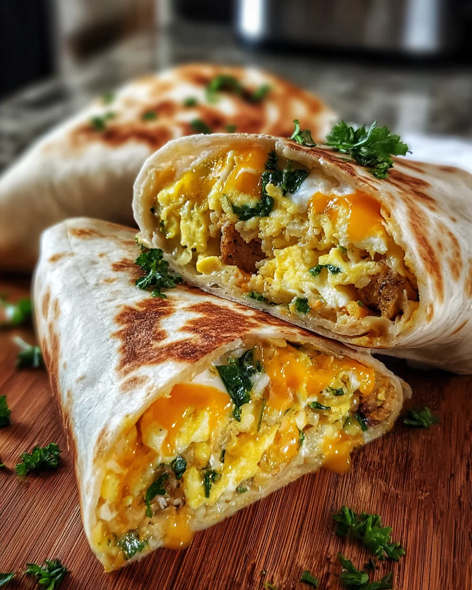 Crunchwraps with Eggs &amp; Cheddar