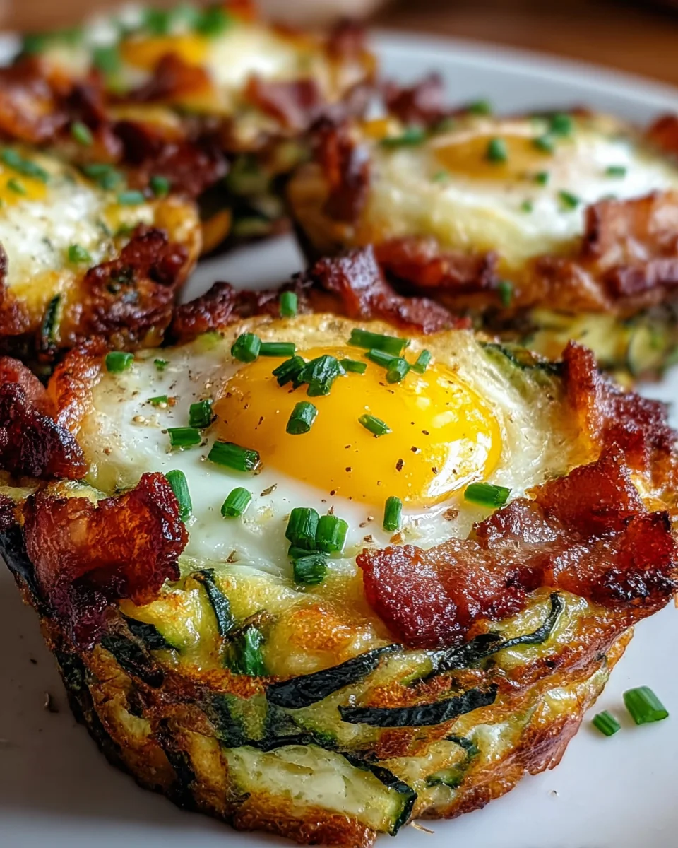 Keto Bacon Egg Zucchini