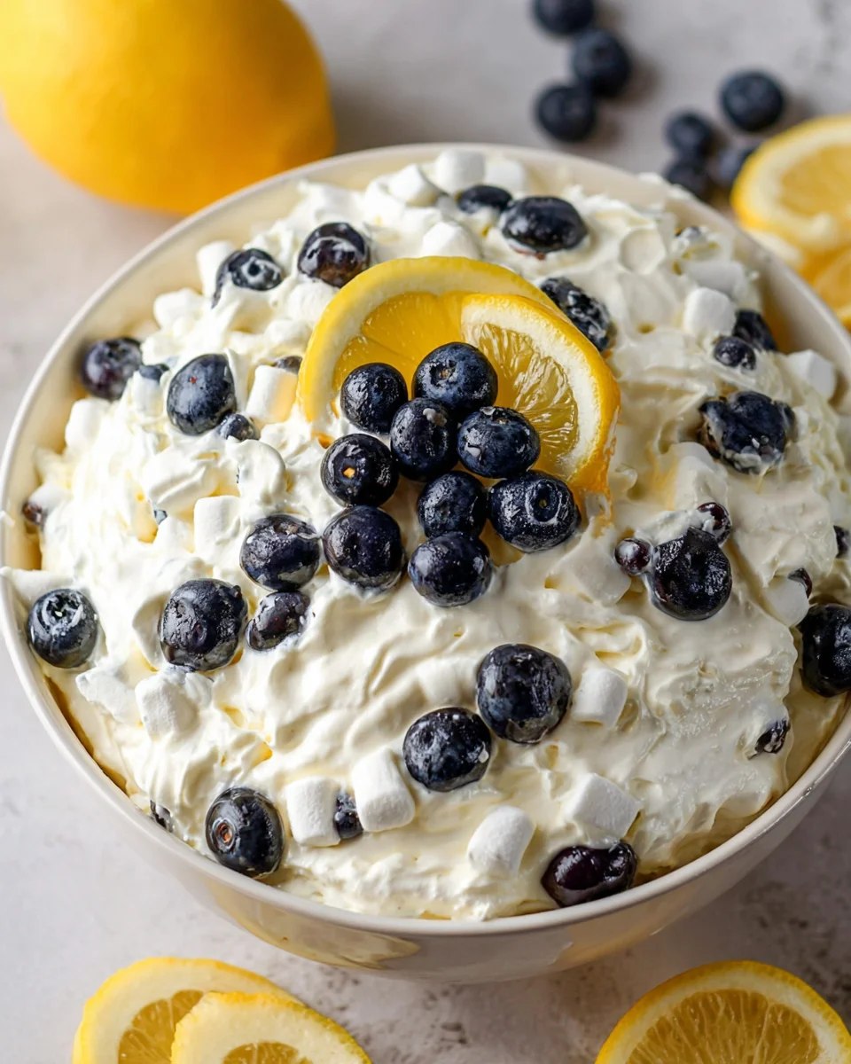 Lemon Blueberry Fruit Salad