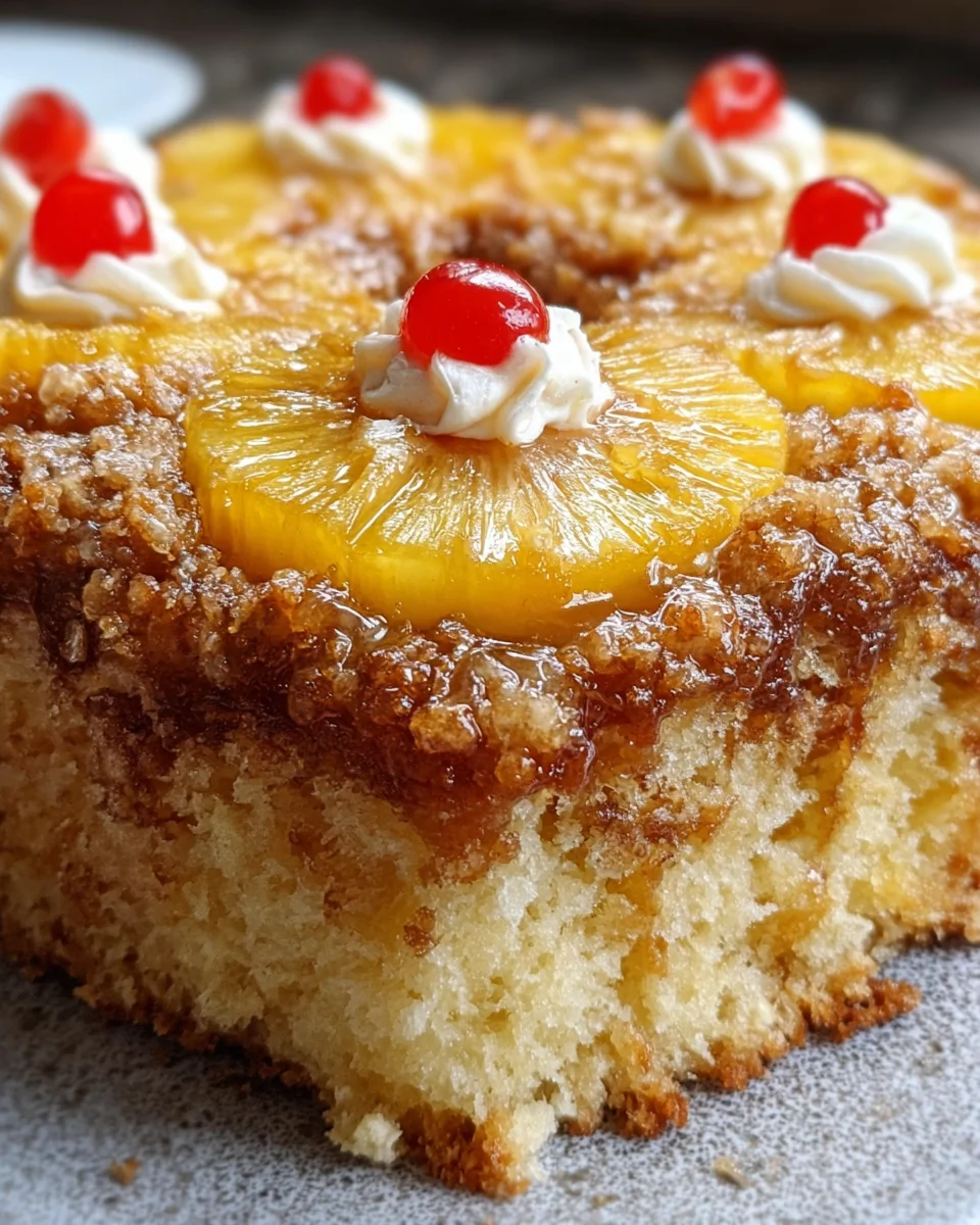 Hawaiian Pineapple Cake